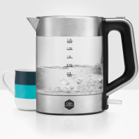 Produktbild för Vattenkokare Venice glass kettle 1,5 l. cordless  6418