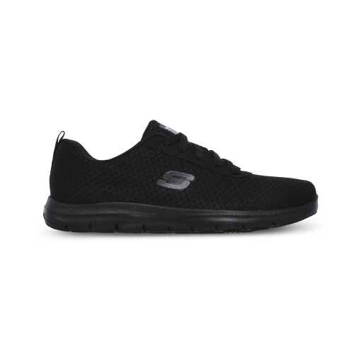 Skechers Relaxed Fit Ghenter Bronaugh Work Shoe w Black Female - Skor & Tillbehör
