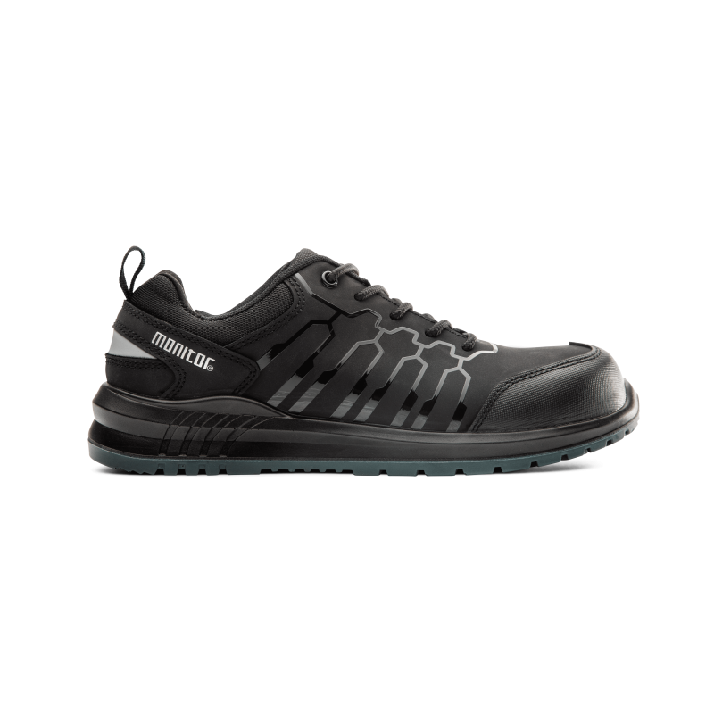 Produktbild för Micro Safety Shoe Black Unisex