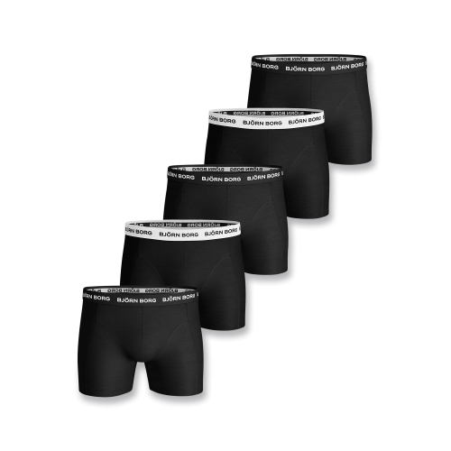 Björn Borg Boxer 5-p Underwear Black Male