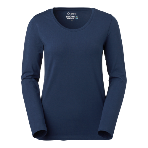 South West Lily T-shirt w Indigo Female - Tröjor & Hoodies
