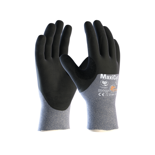ATG MaxiCut Oil 4C 3/4 Gloves Blue Unisex