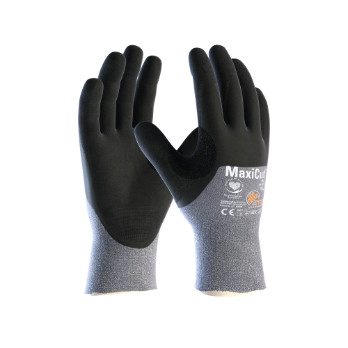 ATG MaxiCut Oil 4C 3/4 Gloves Blue melange Unisex