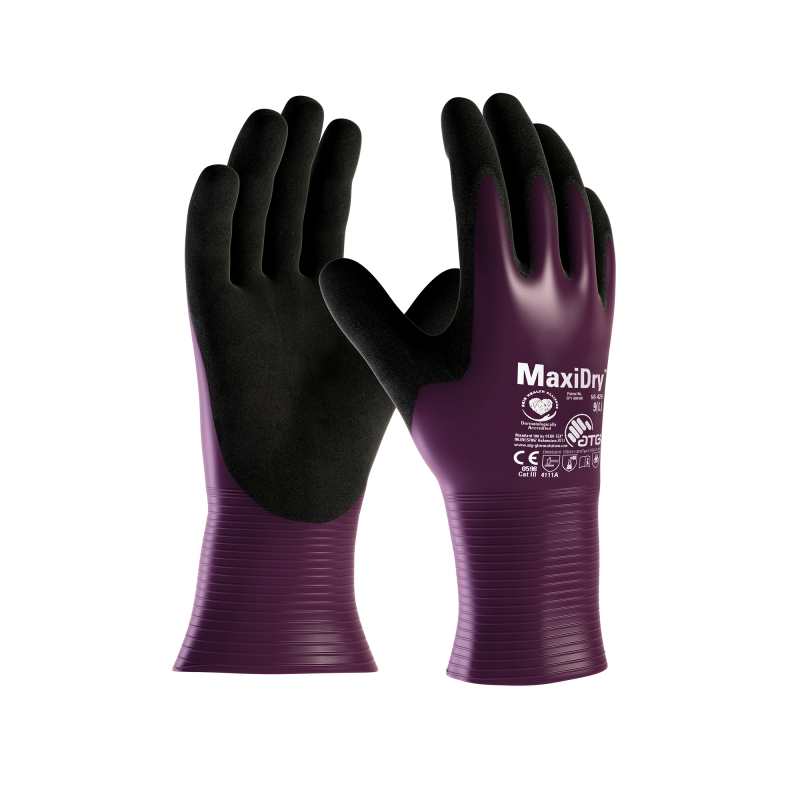 Produktbild för MaxiDry Driver Gloves Purple Unisex