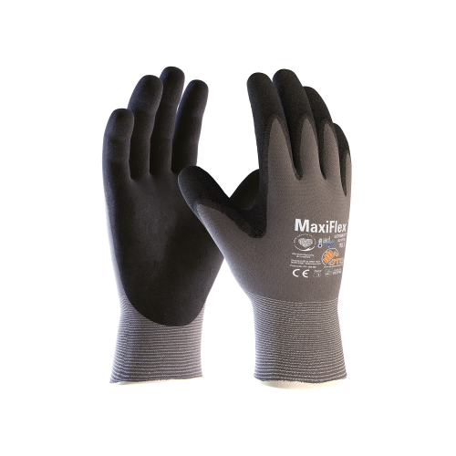 ATG MaxiFlex Ultimate Ad-Apt Gloves Grey Unisex - Arbetskläder & tillbehör