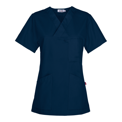 Smila Workwear Alva Tunic w Blue Female