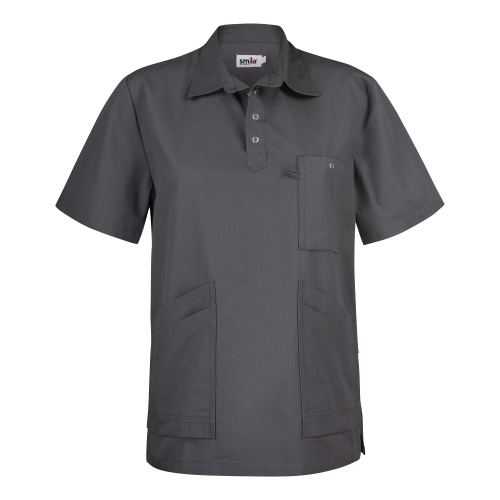 Smila Workwear Alex Shirt Grey Unisex