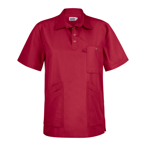 Smila Workwear Alex Shirt Red Unisex