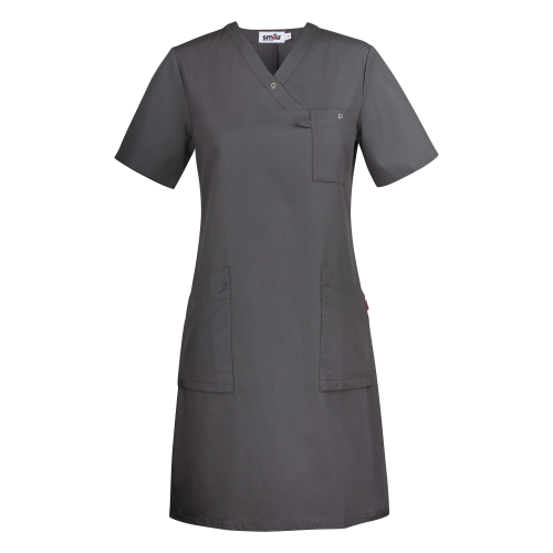 Smila Workwear Adina Dress w Grey Female