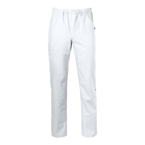 Smila Workwear Abbe Trousers White Unisex
