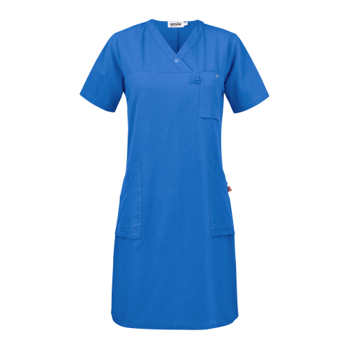 Smila Workwear Cajsa Dress w Blue Female