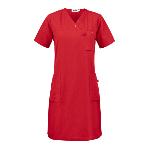 Smila Workwear Cajsa Dress w Red Female