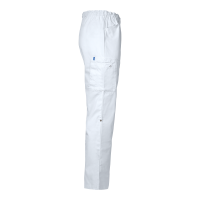 Produktbild för Kaj Trousers short lenght White