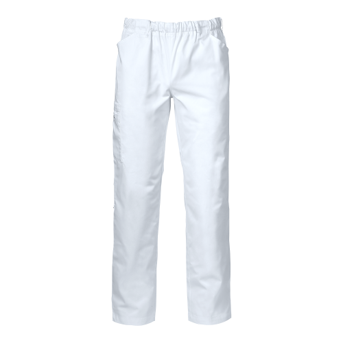 Smila Workwear Kaj Trousers short lenght White