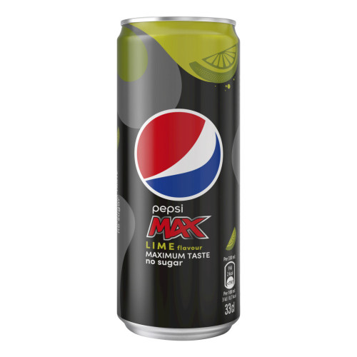 Pepsi PEPSI MAX LIME 33CL