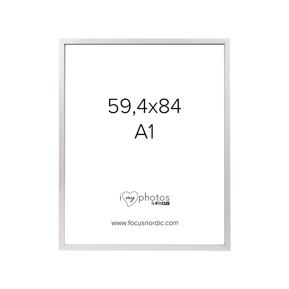 Produktbild för Focus Soul White 59,4x84 Plexi