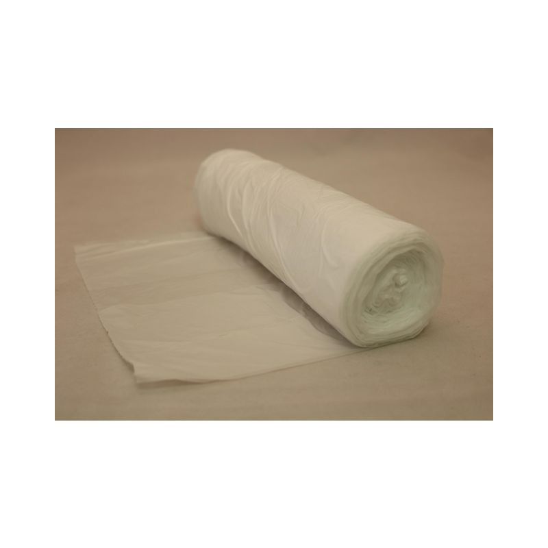 Produktbild för Papperskorgspåse LLD 30L 7my vit 100/RL