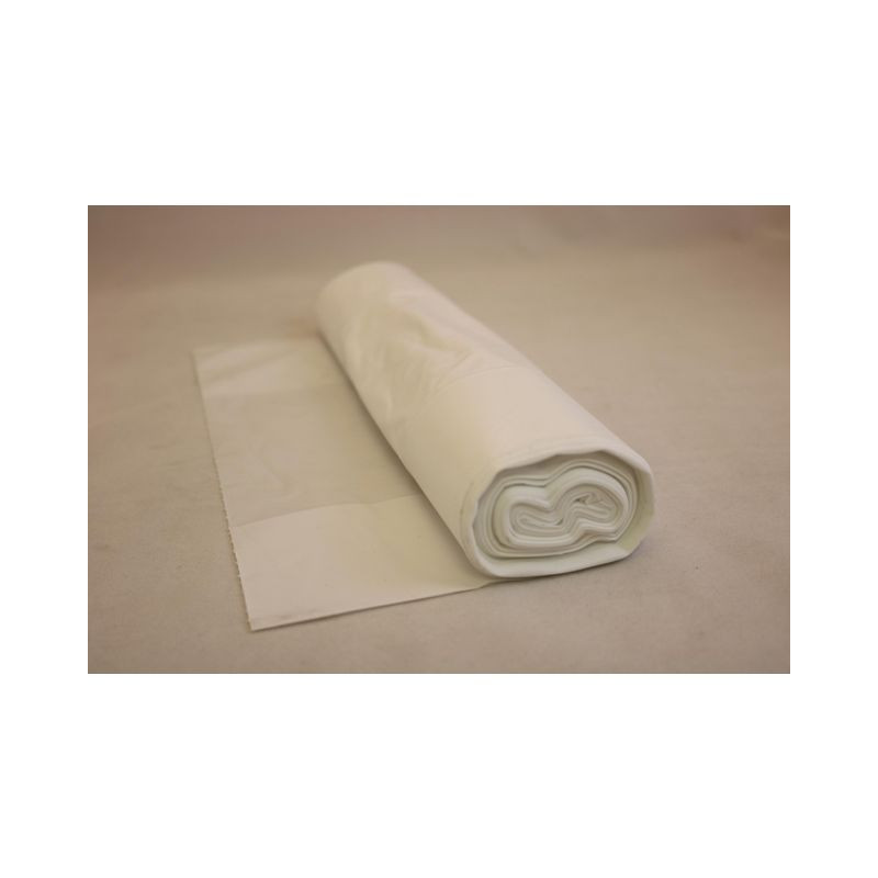 Produktbild för Plastsäck LD 30L 35my vit 100/RL