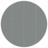 Produktbild för Bottenmatta ljusgrå Ø500 cm polyester geotextil