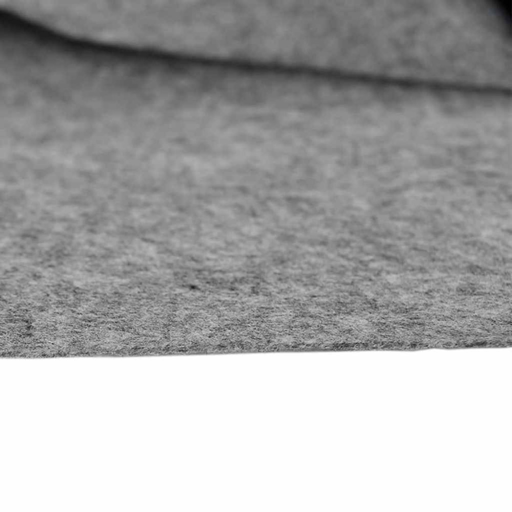 Produktbild för Bottenmatta ljusgrå Ø500 cm polyester geotextil