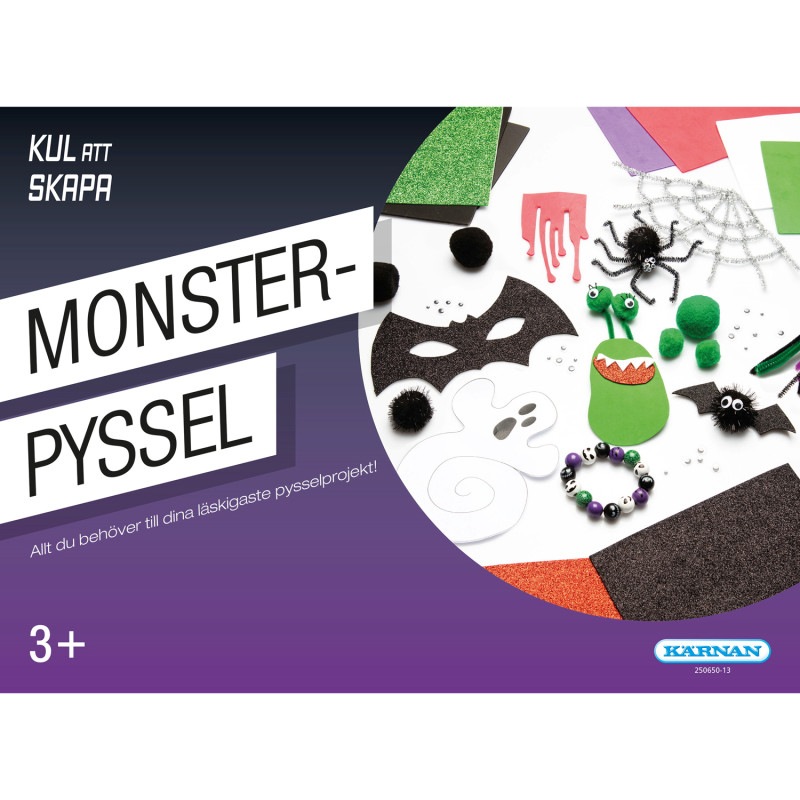 Produktbild för Kul att skapa Monsterpyssel