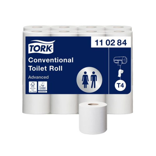 TORK Toalettpapper TORK Adv T4 2-lag 24/FP