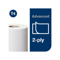 Produktbild för Toalettpapper TORK Adv T4 2-lag 24/fp