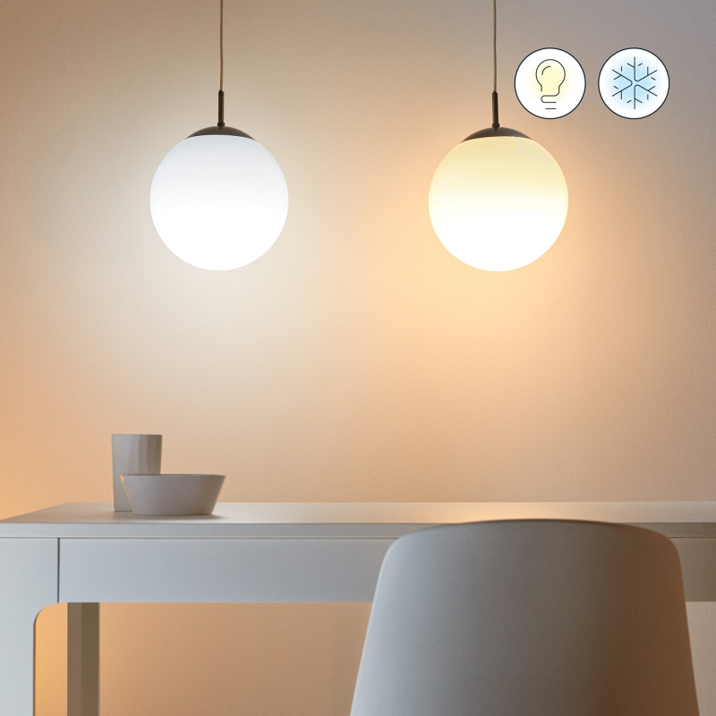 Produktbild för WiFi Smart LED E27 60W Färg + Varm-kallvit 3-pack