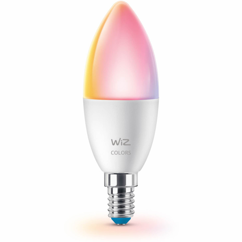 Produktbild för WiFi Smart LED E14 Kron 40W Färg + Varm-kallvit 470 lm 3 pack