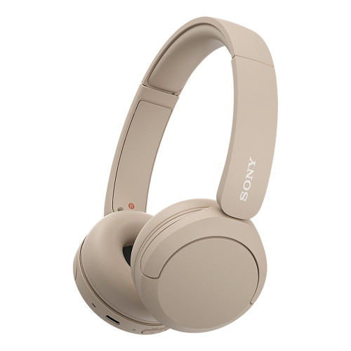 Sony Sony WH-CH520 Headset Trådlös Huvudband Samtal/musik USB Type-C Bluetooth Laddningsställ Gräddfärgad