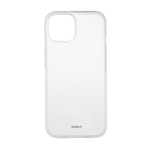 ONSALA Back Recycled Clear Case TPU iPhone 15 Clear