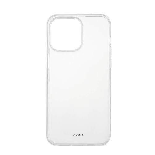 ONSALA Back Recycled Clear Case TPU iPhone 15 Pro Max Clear