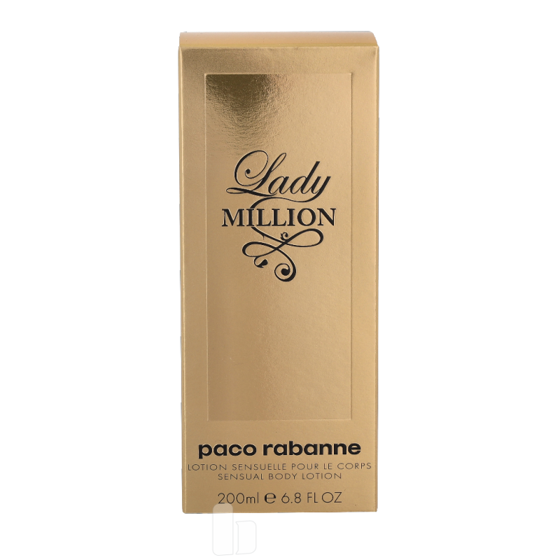 Produktbild för Paco Rabanne Lady Million Sensual Body Lotion