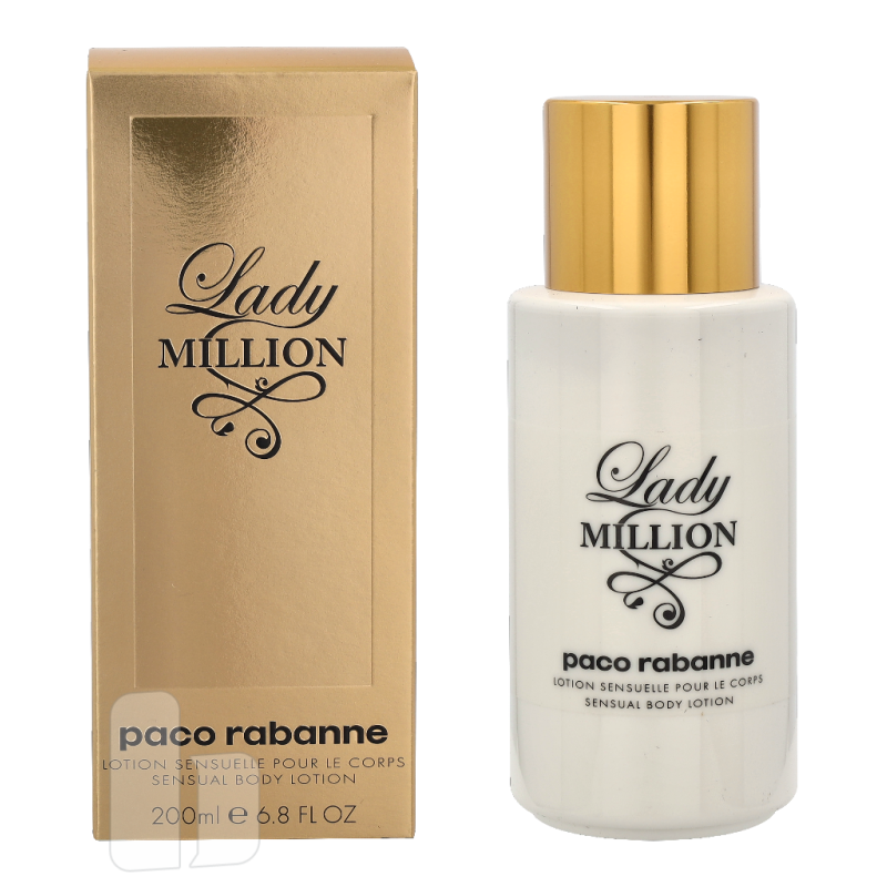 Produktbild för Paco Rabanne Lady Million Sensual Body Lotion