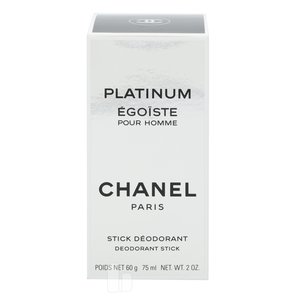 Produktbild för Chanel Platinum Egoiste Pour Homme Deo Stick 75 ml Herr