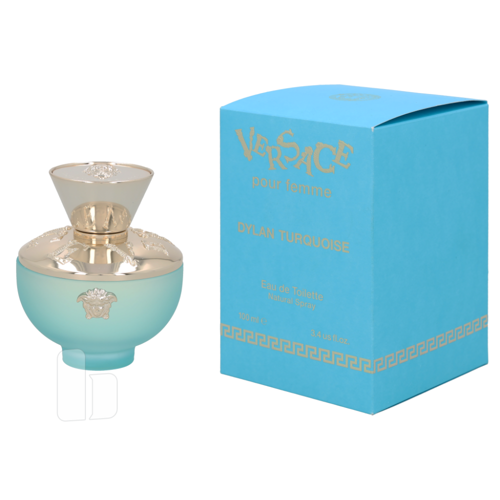 Produktbild för Versace Dylan Turquoise Edt Spray 100 ml Dam