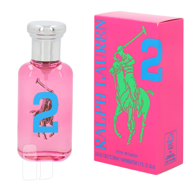 Produktbild för Ralph Lauren Big Pony 2 Pink Woman Edt Spray