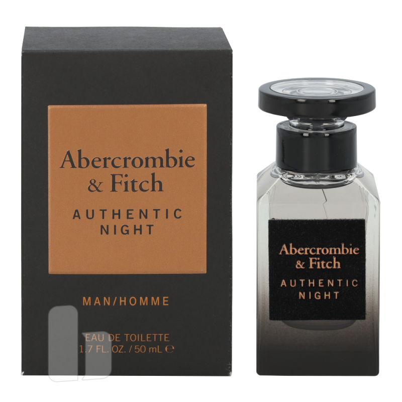 Produktbild för Abercrombie & Fitch Authentic Night Men Edt Spray