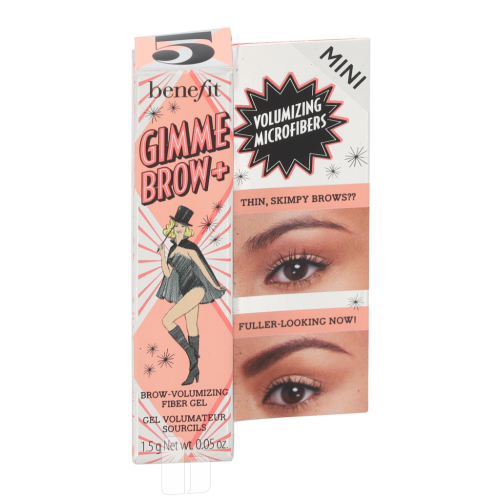 Benefit Benefit Gimme Brow+ Mini Brow-Volumizing Fiber Gel 1.5 gram Dam