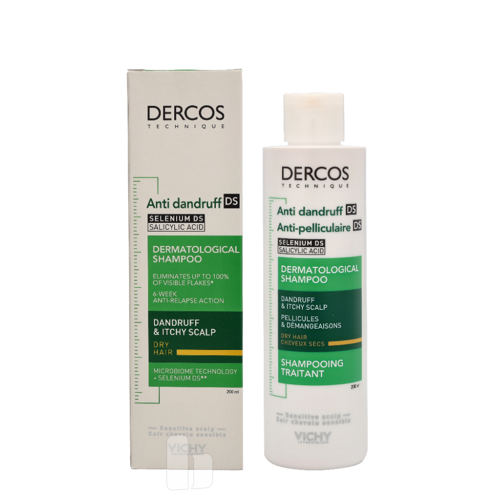 Produktbild för Vichy Dercos Anti-Dandruff Treatment Shampoo 200 ml Dam