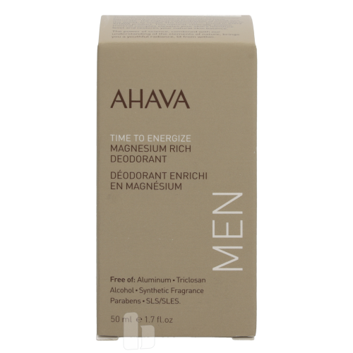 Ahava Ahava Men Roll-On Magnesium Rich Deodorant 50 ml Herr