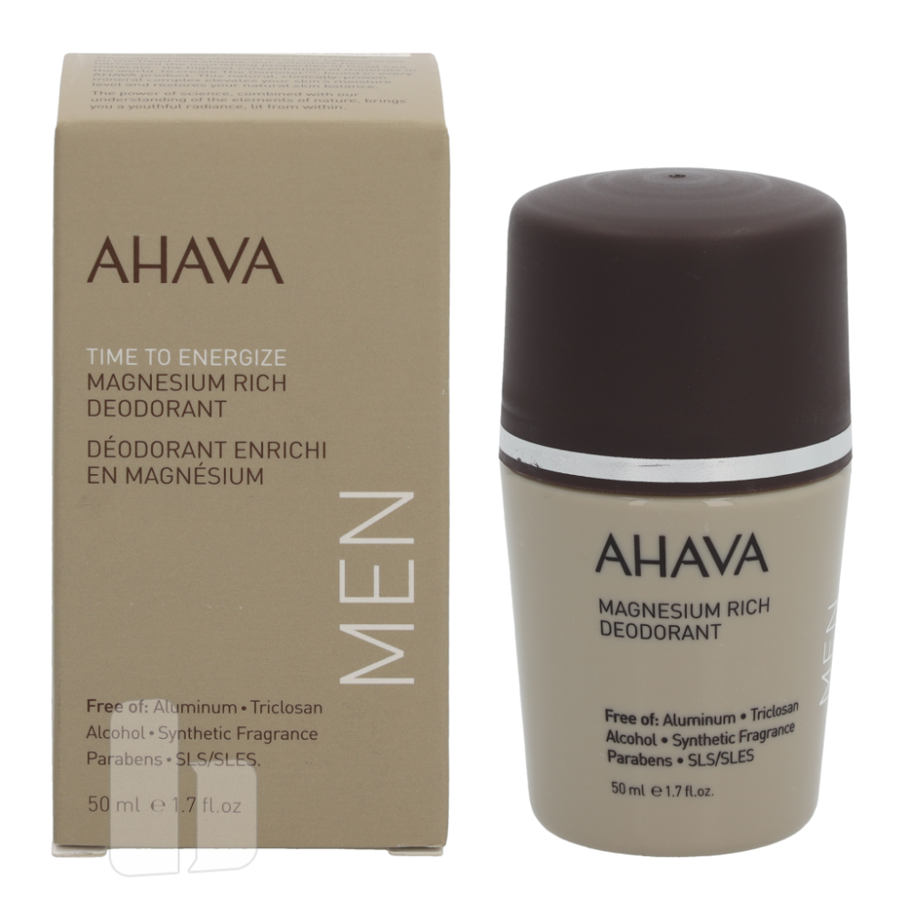 Produktbild för Ahava Men Roll-On Magnesium Rich Deodorant 50 ml Herr