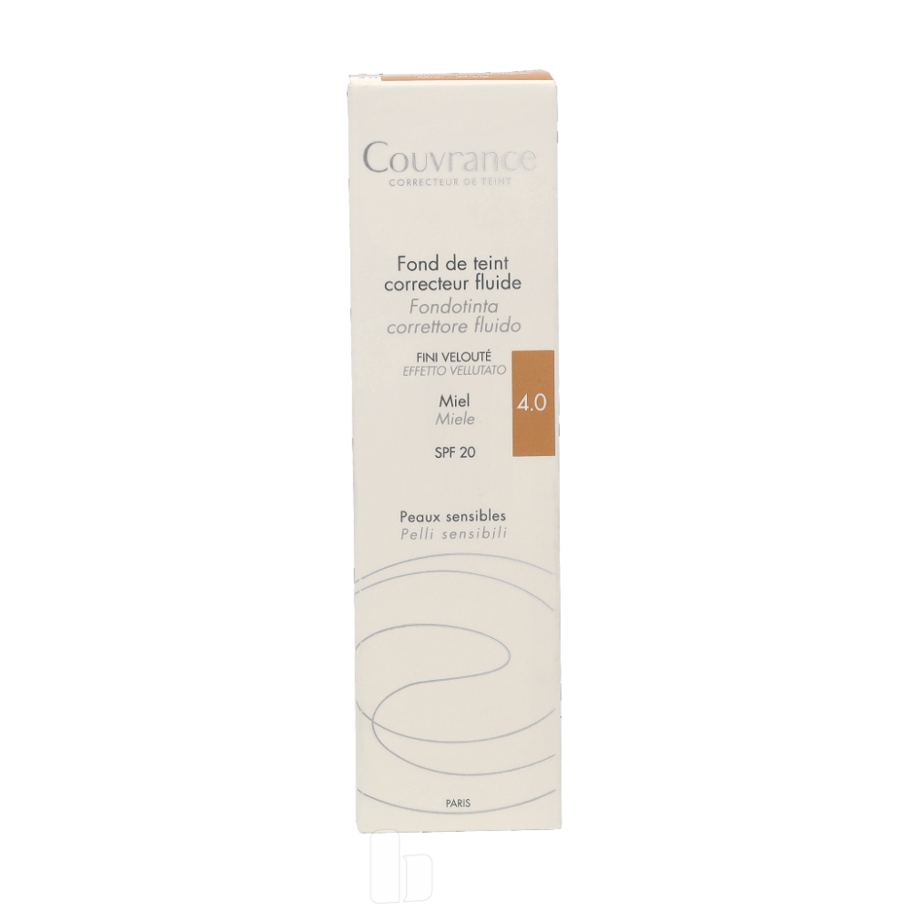 Produktbild för Avene Couvrance Fluid Foundation Corrector SPF20 30 ml Dam