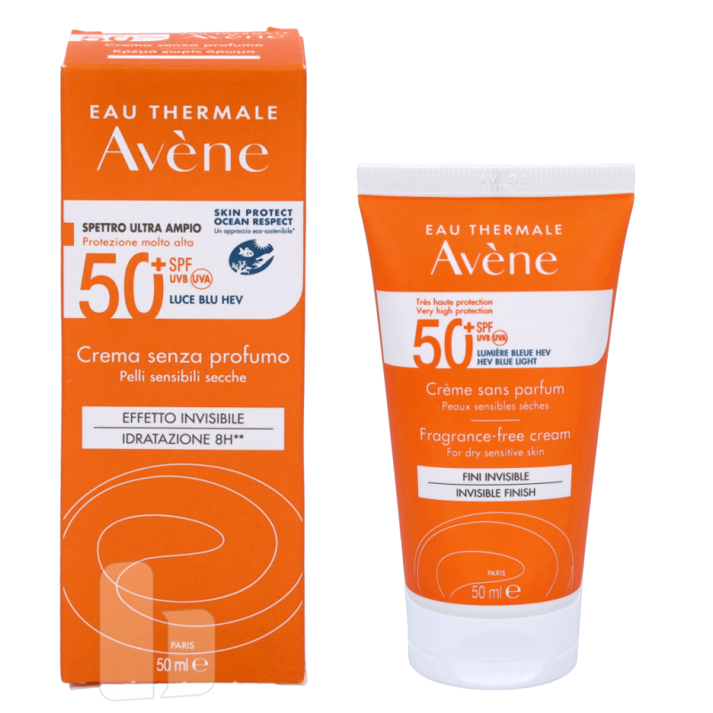 Produktbild för Avene High Protection Unscented Cream SPF50+
