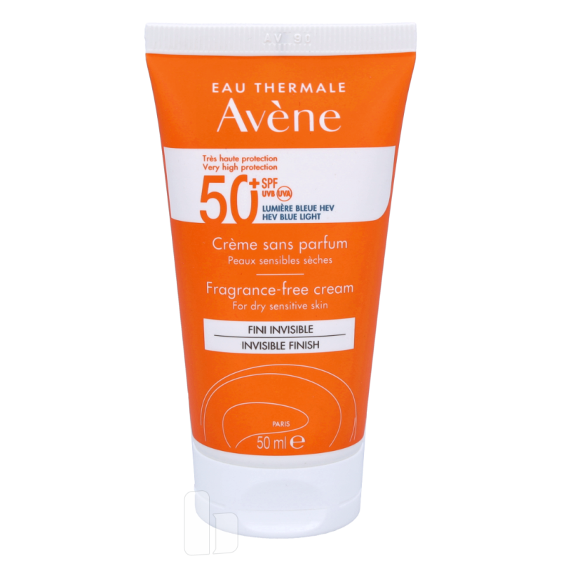 Produktbild för Avene High Protection Unscented Cream SPF50+