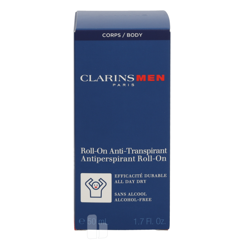 Produktbild för Clarins Men Anti Perspirant Deo Roll-On