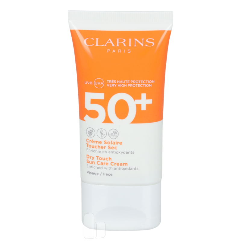 Produktbild för Clarins Dry Touch Sun Care Cream SPF50+
