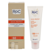 Produktbild för RoC Soleil-Protect Anti-Wrinkle Smoothing Fluid SPF50+ 50 ml Unisex