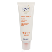 Produktbild för RoC Soleil-Protect Anti-Wrinkle Smoothing Fluid SPF50+ 50 ml Unisex