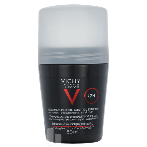 Vichy Vichy Homme Roll On Deodorant Sensitive Skin 72H